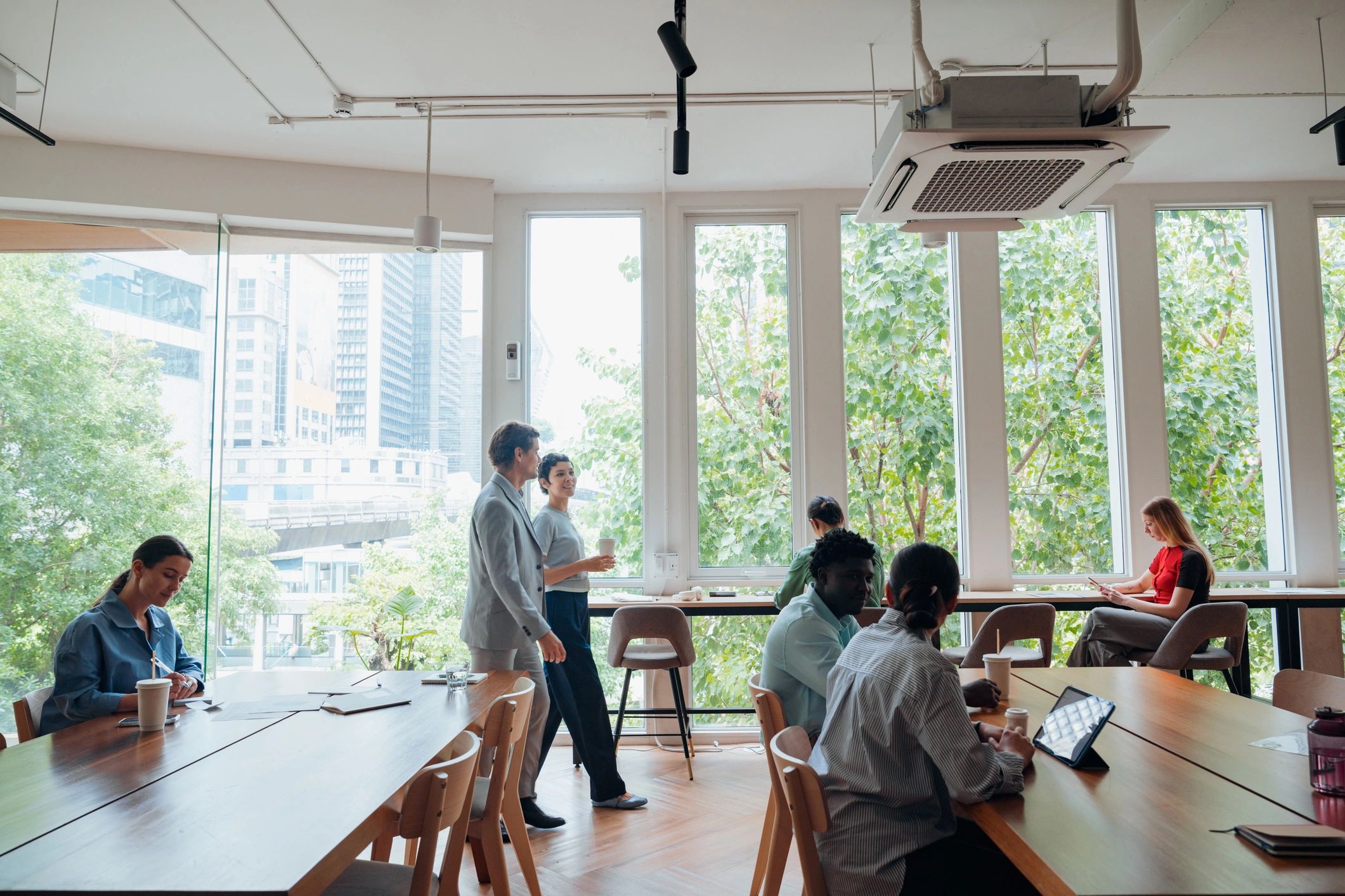 African professionals in a collaborative business meeting